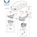 mobis rear combi lamps led hyundai santa fe tm 2018-20